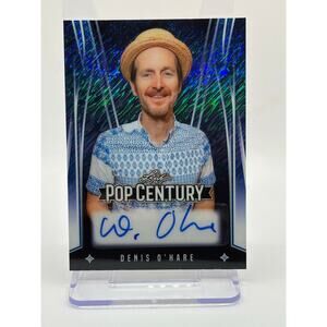 2025 Leaf Pop Century Denis O'Hare Blue Shimmer Auto 2/3 SSP American Horror